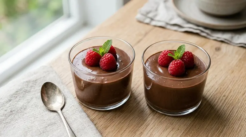 Mousse de Chocolate con Yogur Griego