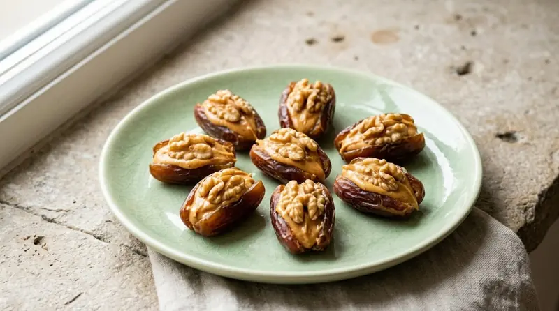 Dátiles Rellenos de Nueces y Maní