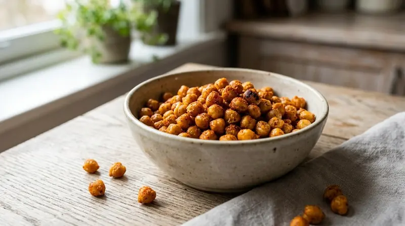 Garbanzos Crujientes al Horno