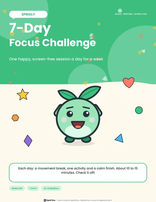 7-Day Focus Challenge
