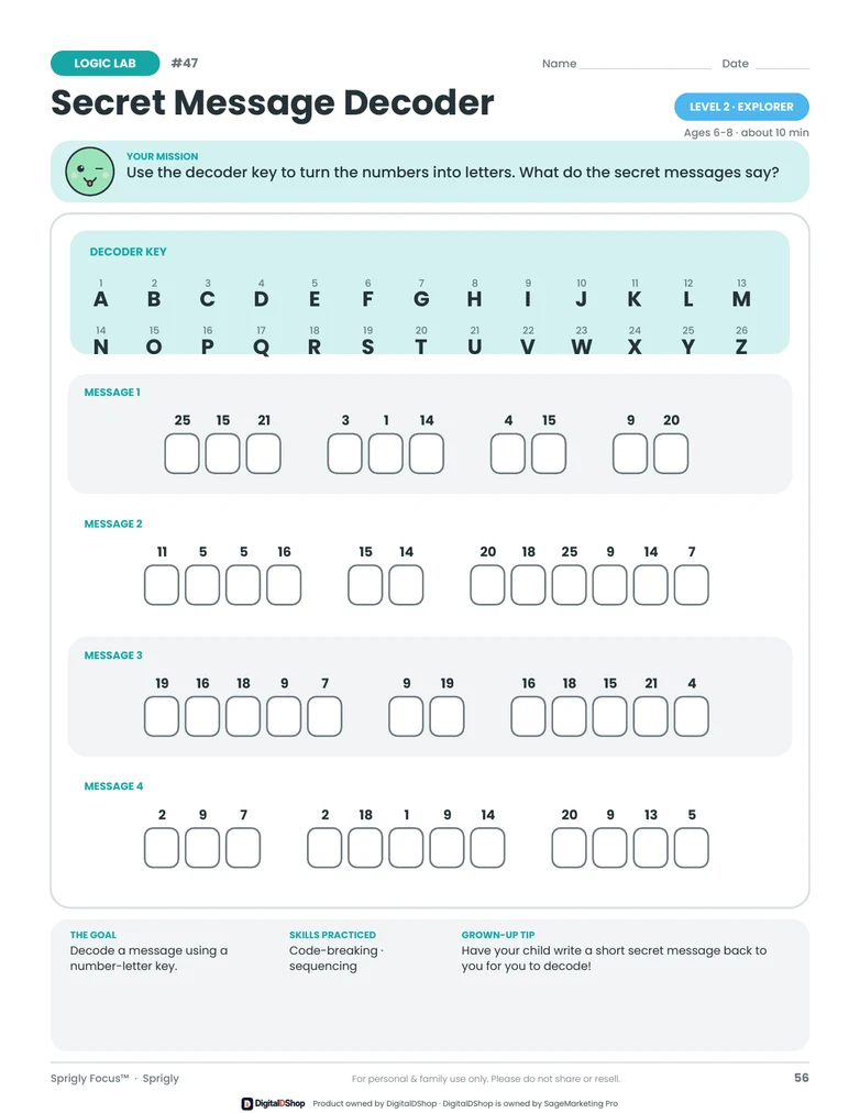 Secret Message Decoder