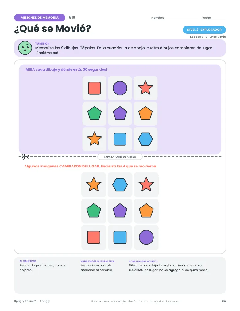 ¿Qué se Movió?